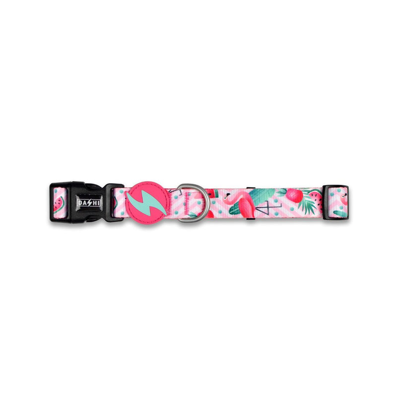 Dashi Dog Flamingo Collar