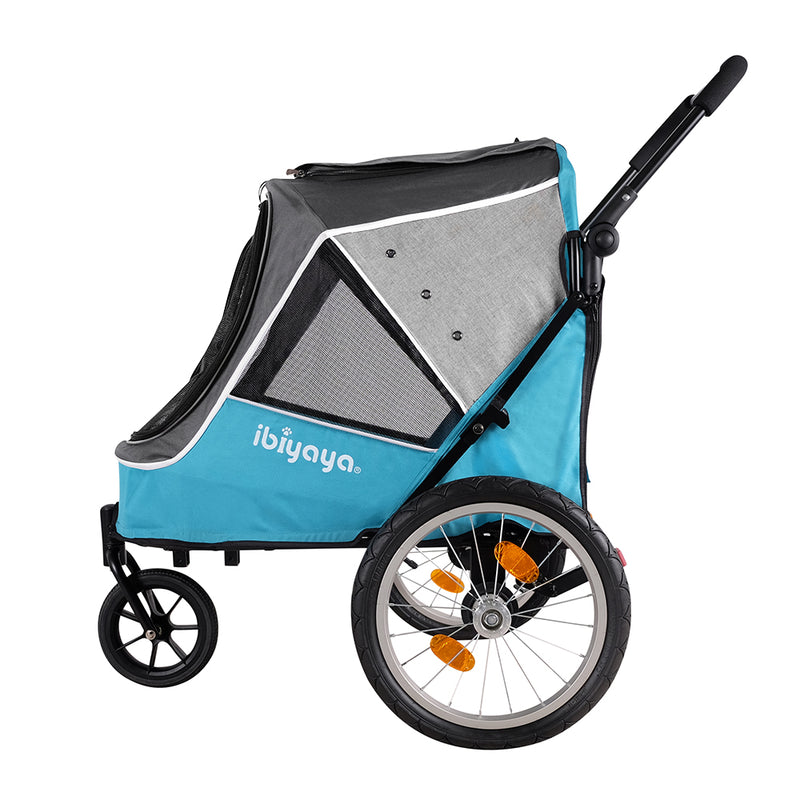 Ibiyaya Happy Pet Tri-cycle Trailer Jogger Stroller 2.0 03