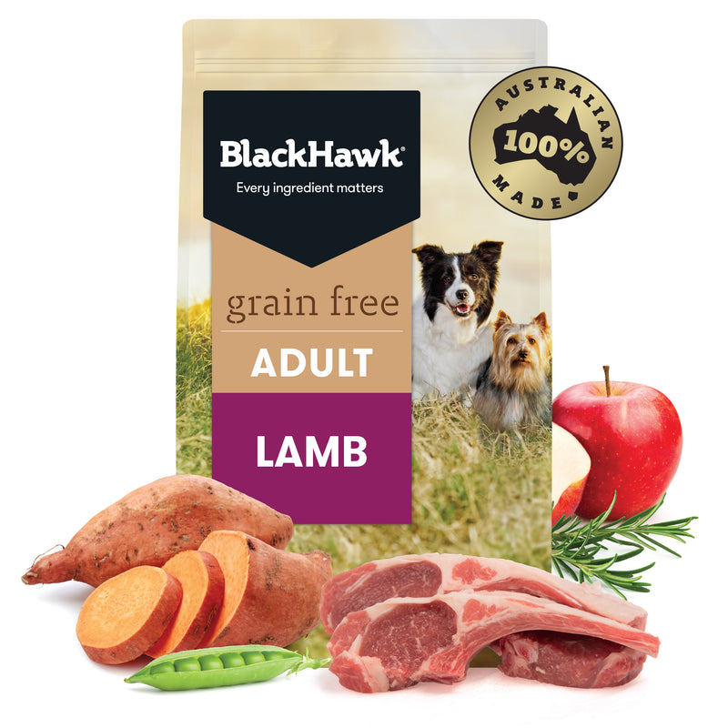 Black Hawk Dry Dog Food Grain Free Adult Australian Lamb 01