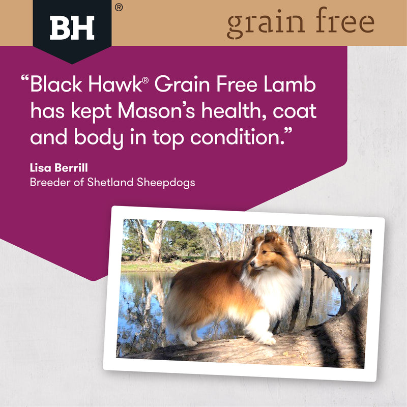 Black Hawk Dry Dog Food Grain Free Adult Australian Lamb 05