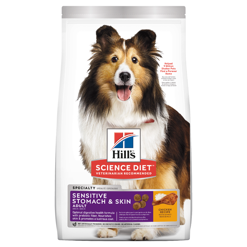 Hill's Science Diet Dry Dog Food Adult Sensitive Stomach & Skin