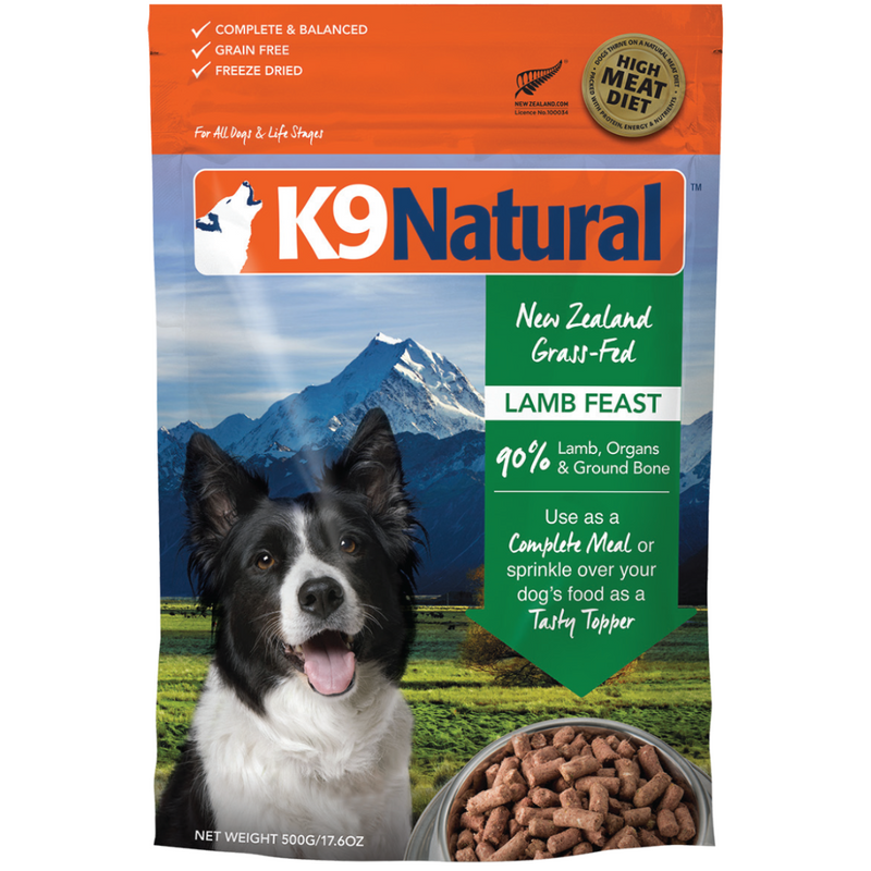 K9 Natural Lamb Feast 500g