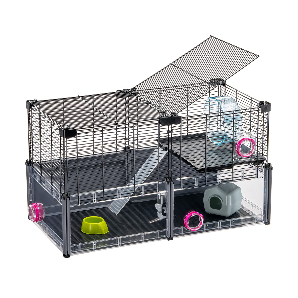 Ferplast Multipla Hamster Cage for Hamster and Mice with Complete Acce