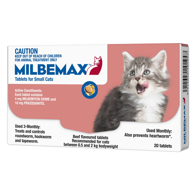 Milbemax All Wormer For Cats (0.5-2kg)