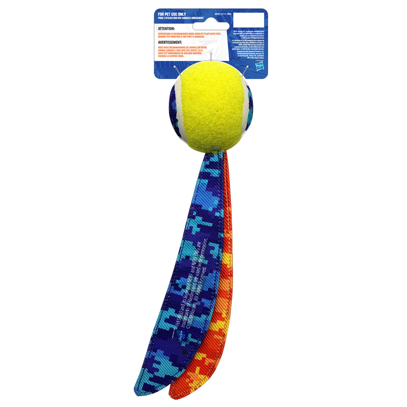 Nerf Grs Nylon Dog Toy - Crinkle 2 Tail with 7cm Ball 02