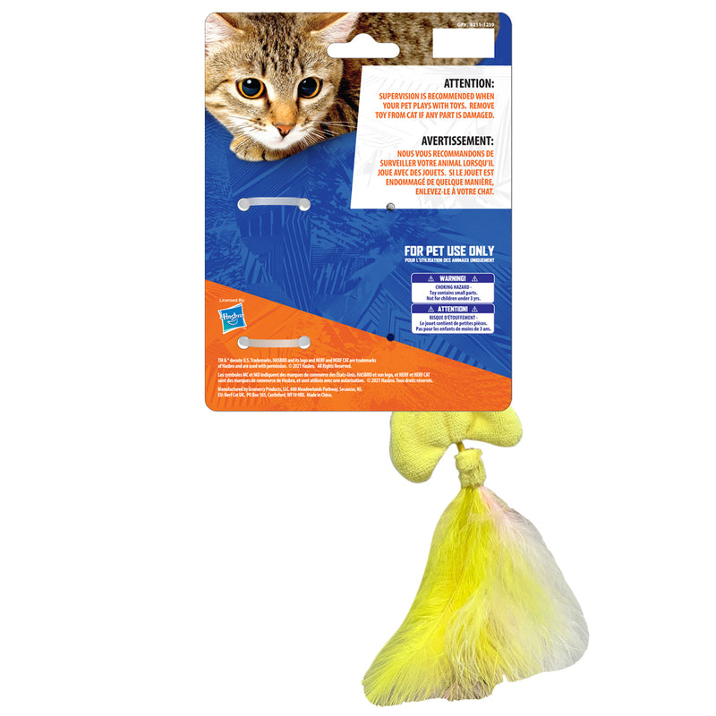 Nerf Cat Toy - Ultraplush Fish with Catnip Pouch and Bell 13cm 02