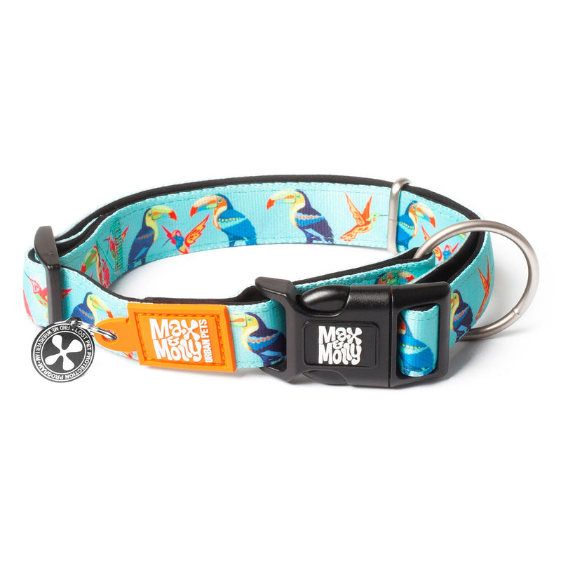 Max & Molly Smart ID Dog Collar - Paradise 01