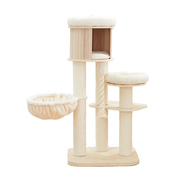 Petsbelle Virtue Solid Wood Cat Tree