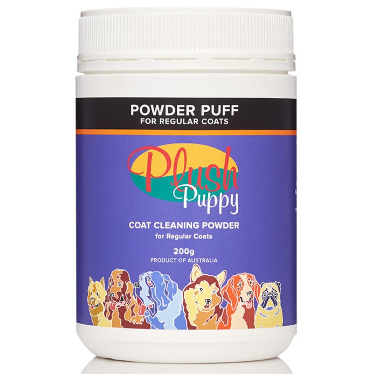 Plush Puppy Powder Puff Regular Bathing Alternative 200g