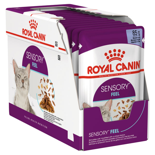 Royal Canin Wet Cat Food Sensory Feel Jelly | PeekAPaw Pet Supplies