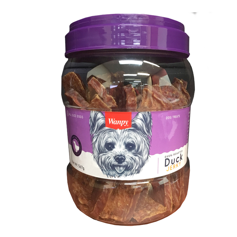 Wanpy Premium Dog Treats Oven-Roasted Duck Jerky