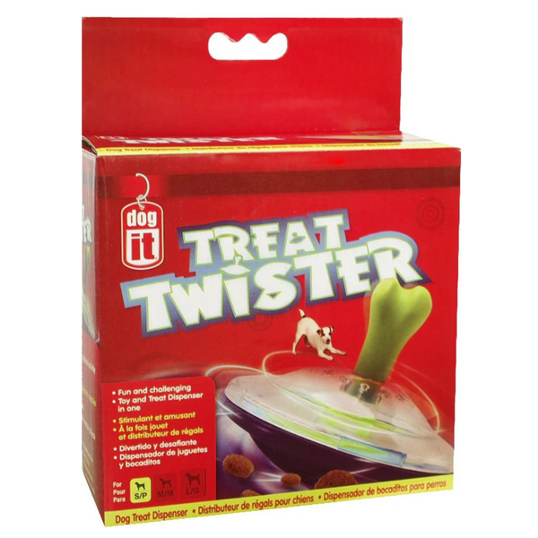 Dogit Twister Treat Dispensing Toy for Small Dogs | PeekAPaw Pet Supplies