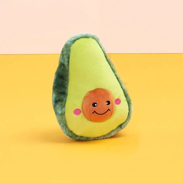 Zippy Paws Dog Toys Plush NOMNOMZ - Jumbo Avocado 04