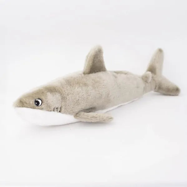 Zippy Paws Dog Toys Plush Jigglerz - Shark 02