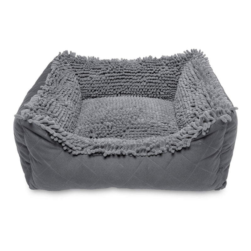 Dog Gone Smart Dirty Dog Cushion Dog Pad, Grey, Small