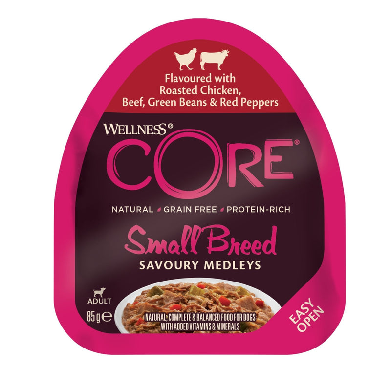 Wellness Core Wet Dog Food Small Breed Savoury Medleys Butcher Selection Multipack