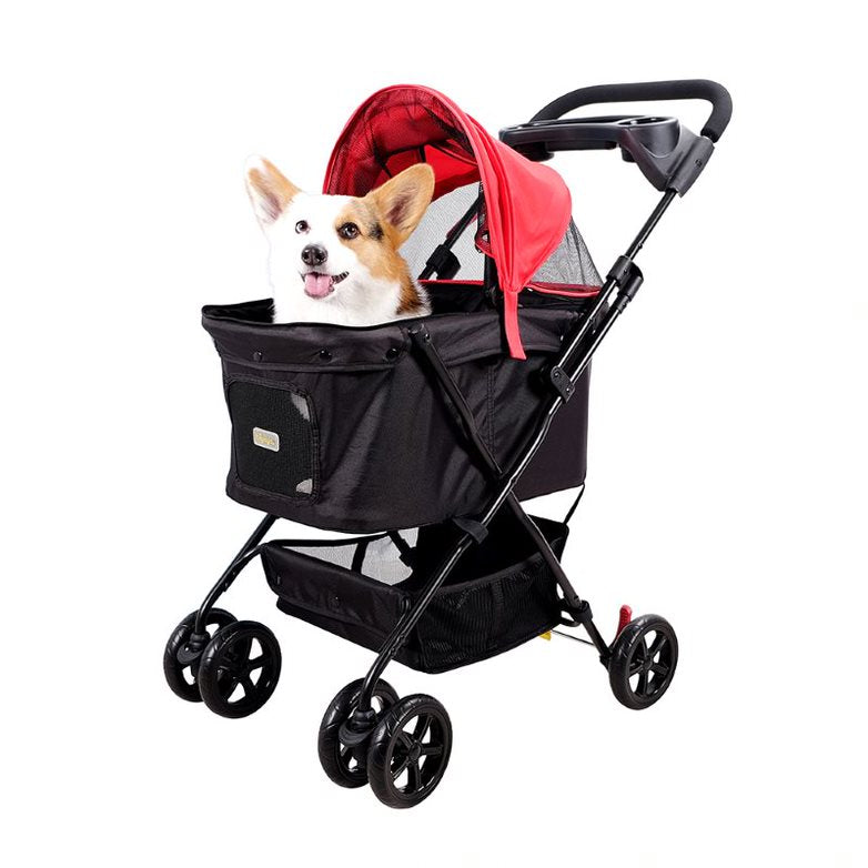 Ibiyaya Easy Strolling Pet Buggy Travel Carriage 07