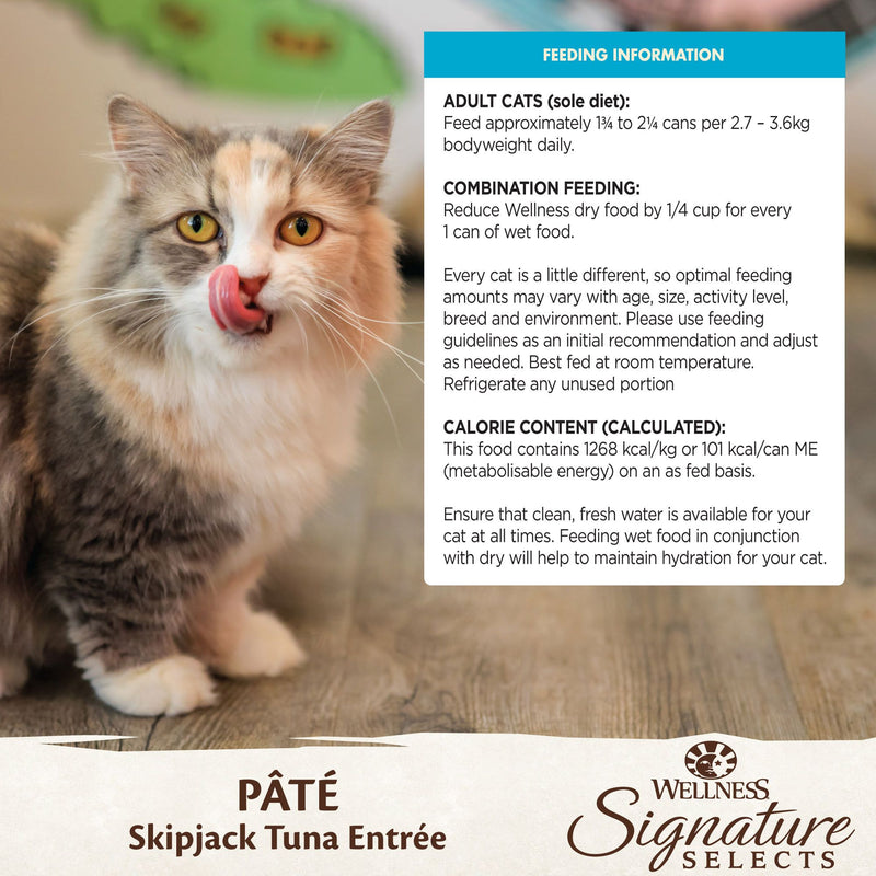 Wellness Core Wet Cat Food Signature Selects Skipjack Tuna | PeekAPaw Pet Supplies
